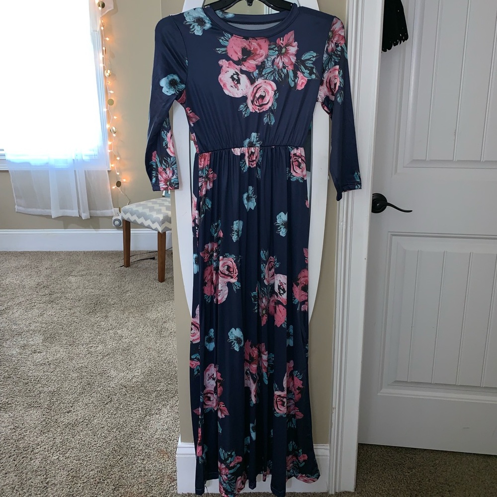 Floral maxi dress